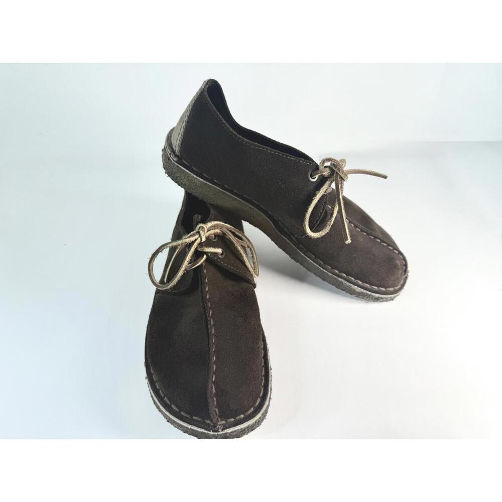 Clarks E07407 Originals Desert Trek Dark Brown Suede Men 8